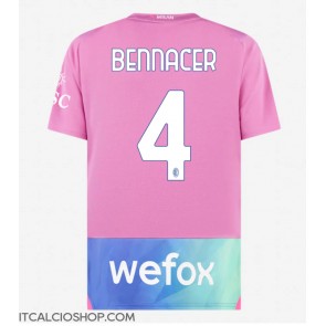 AC Milan Ismael Bennacer #4 Terza Maglia 2023-24 Manica Corta